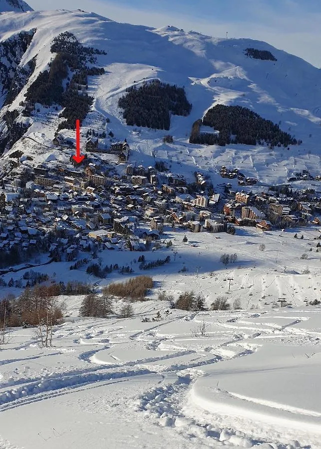 Apartment Studio Alpheratz Forest - 1 A 3 Pers - Wifi, Balcon Sud Est, Vue Piste Et Glacier Muzelle, Calme Et Proche Commerces Et Pistes