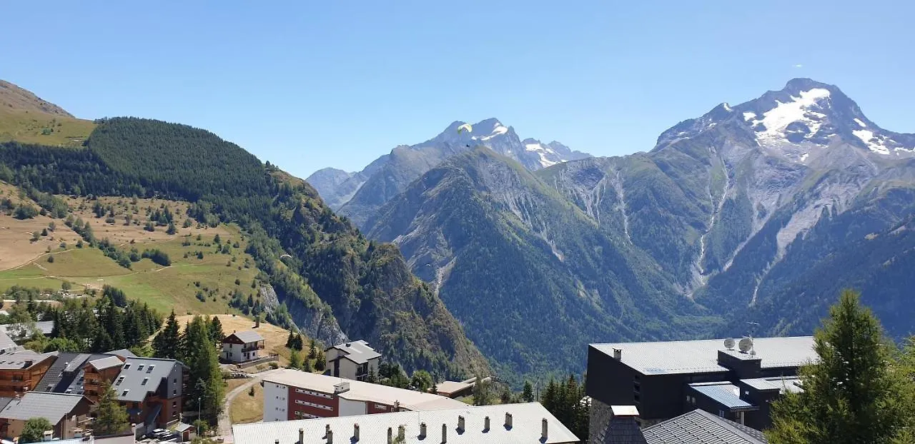 Studio Alpheratz Forest - 1 A 3 Pers - Wifi, Balcon Sud Est, Vue Piste Et Glacier Muzelle, Calme Et Proche Commerces Et Pistes 0*, Les Deux Alpes