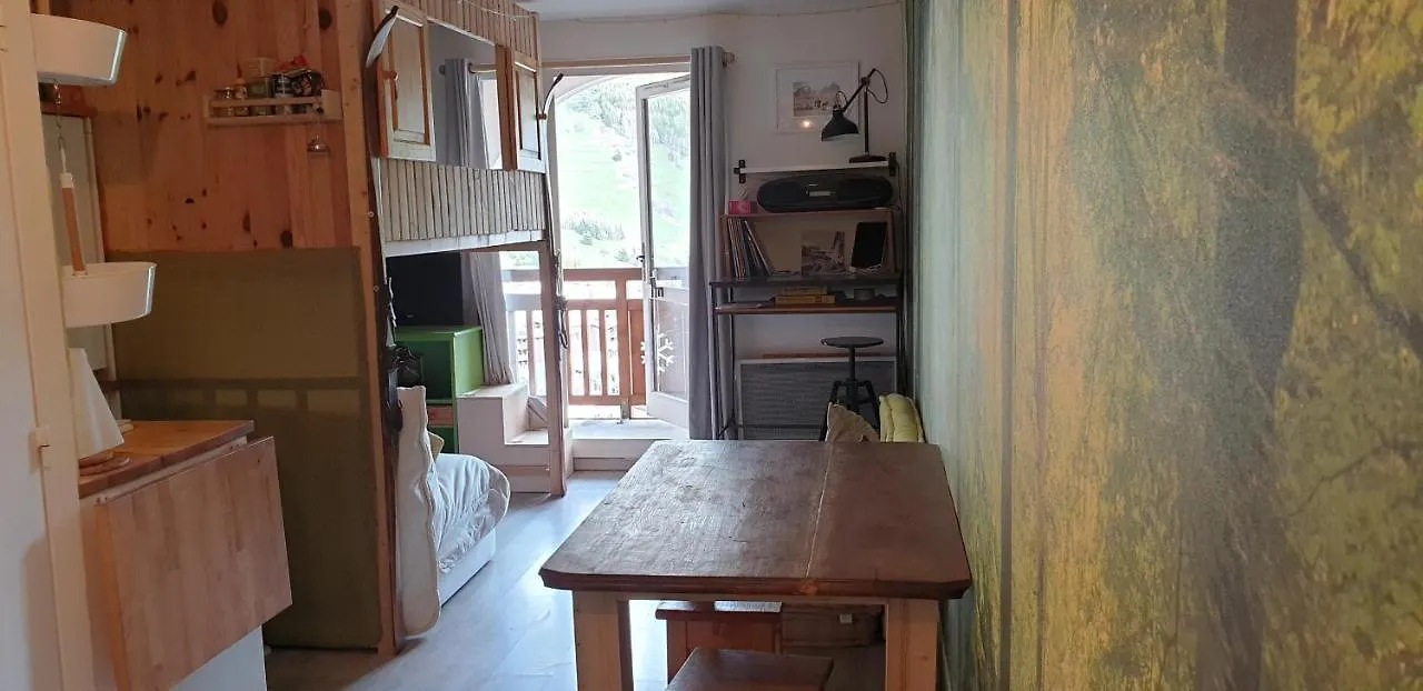 Studio Alpheratz Forest - 1 A 3 Pers - Wifi, Balcon Sud Est, Vue Piste Et Glacier Muzelle, Calme Et Proche Commerces Et Pistes 0*, لو دوز آلب